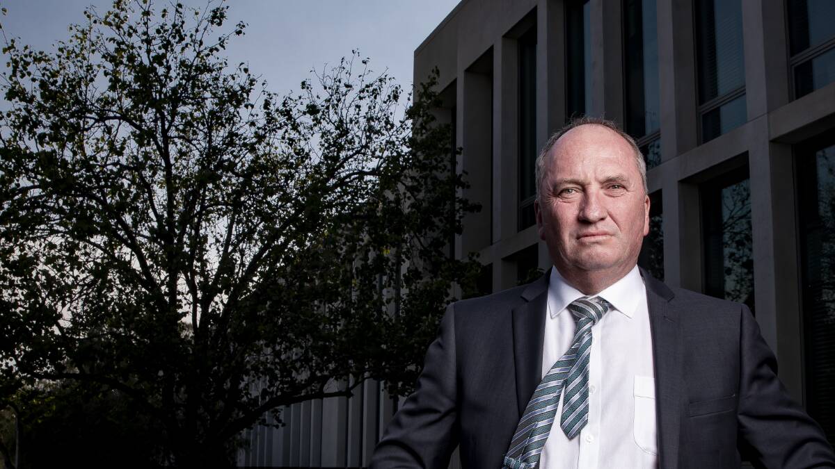 Former Nationals leader Barnaby Joyce doesn't want the government in his life, but it has helped preserve livelihoods through this crisis. Picture: Sitthixay Ditthavong