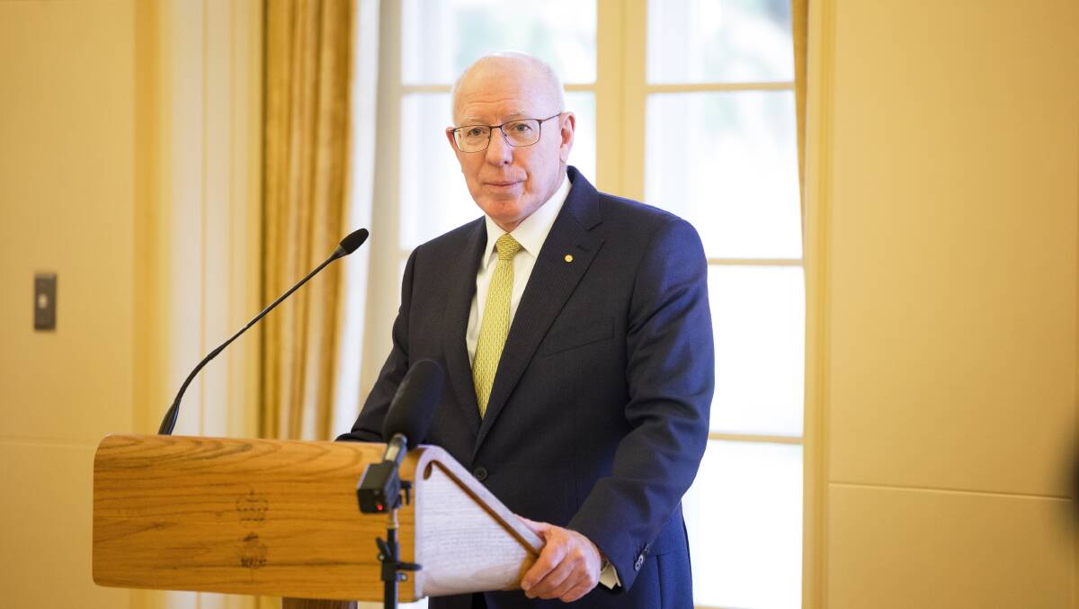 Governor-General David Hurley. Picture by Sitthixay Ditthavong