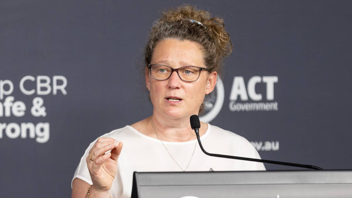 ACT chief health officer Dr Kerryn Coleman. Picture: Sitthixay Ditthavong