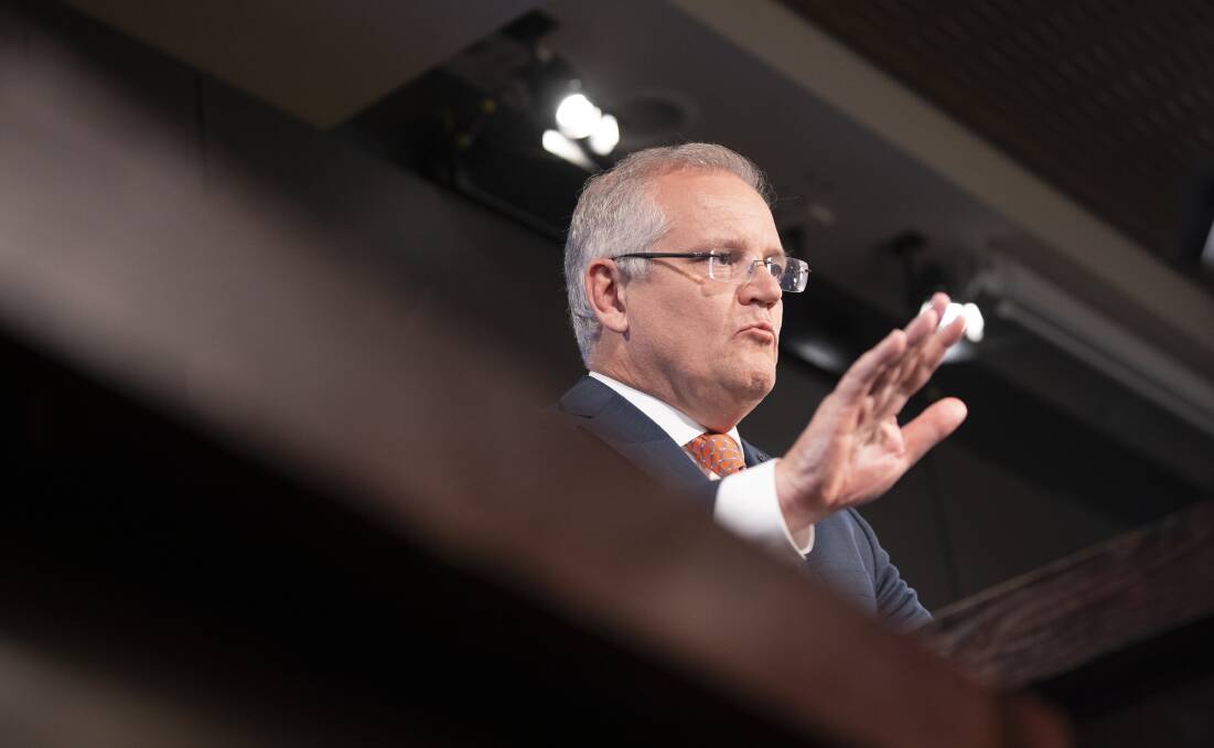 Luck is going to play an important part for Scott Morrison and his government given the next poll will be theirs to lose. Picture: Sitthixay Ditthavong