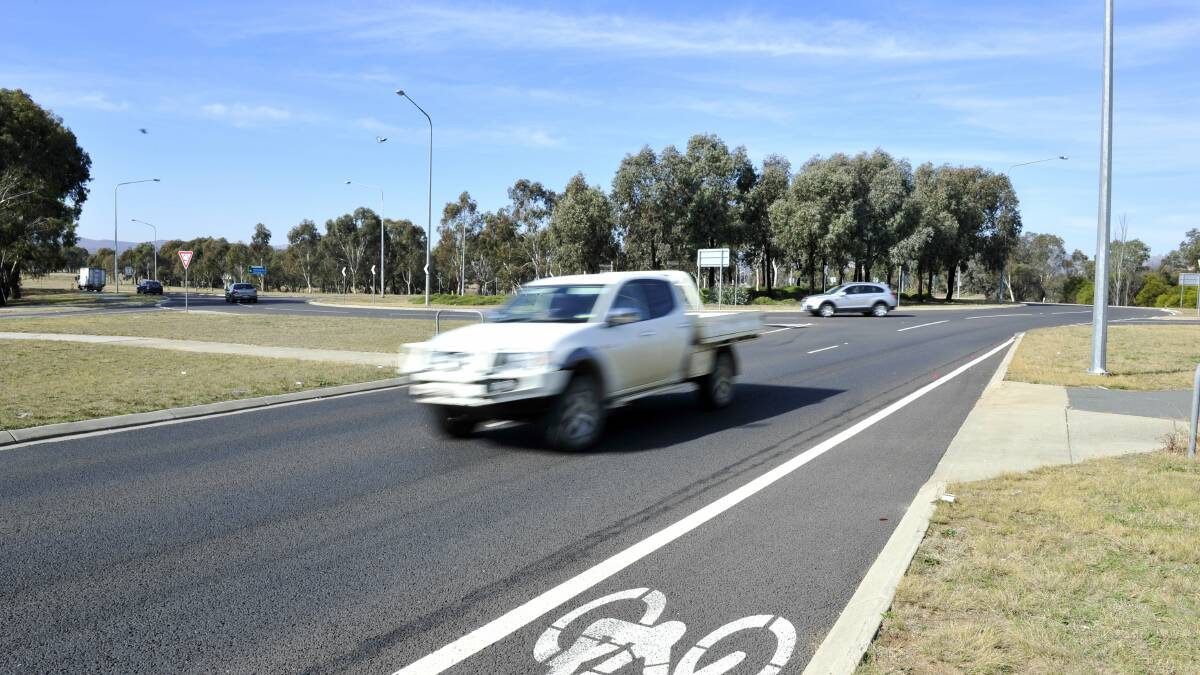 The federal government will allocate $51 million for ACT road projects, including Athllon Drive duplication. Picture: Jay Cronan
