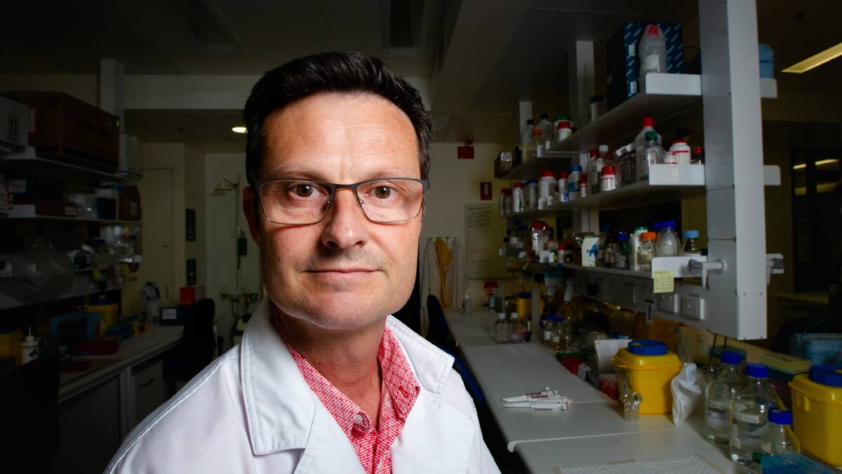 Immunology expert David Tscharke. Picture: elesa Kurtz