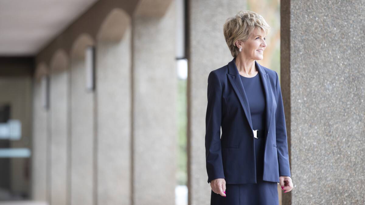 Former foreign affairs minister Julie Bishop. Picture: Sitthixay Ditthavong