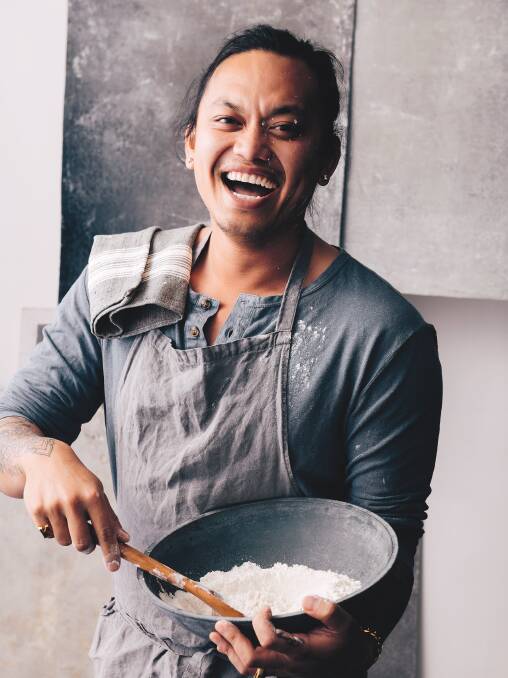 Khanh Ong's new cookbook is A Gay Guy's Guide to Life, Love, Food. Picture: Lauren Bamford