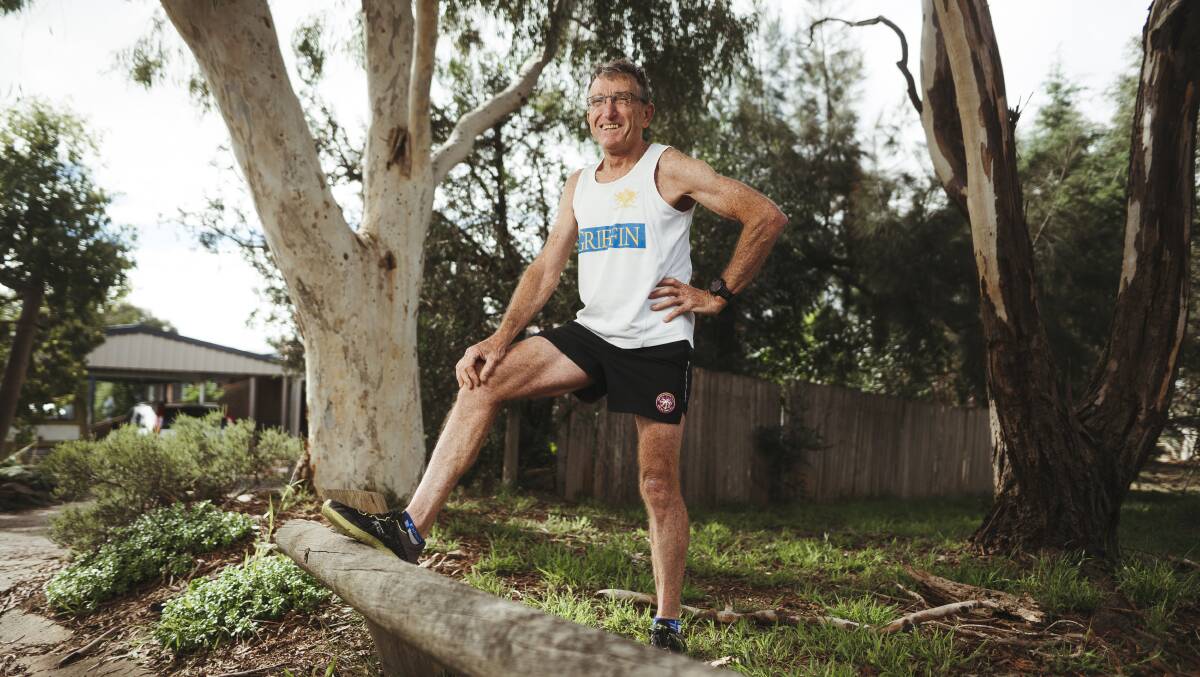 Trevor Jacobs has lost count of the a number of marathons he has taken part in. Picture: Dion Georgopoulos