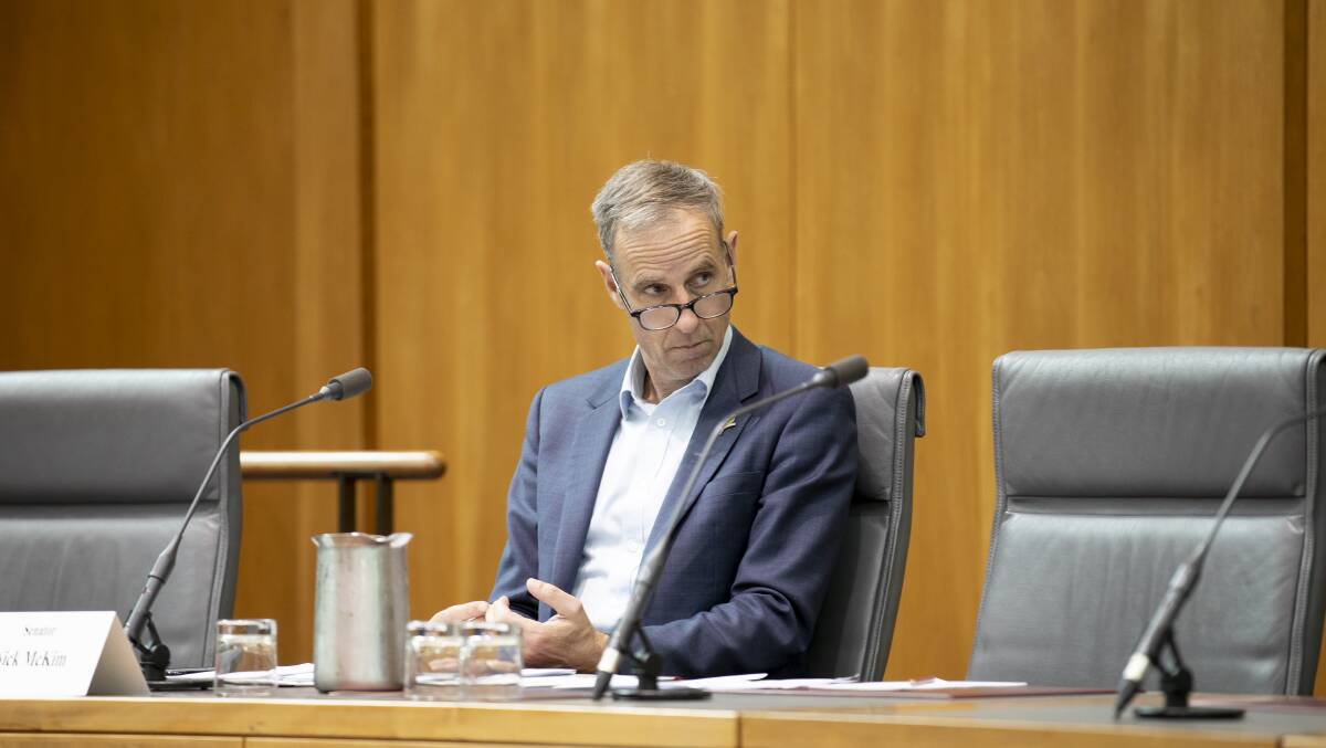 Greens senator Nick McKim has raised concerns about the renewed detention contract. Picture by Sitthixay Ditthavong