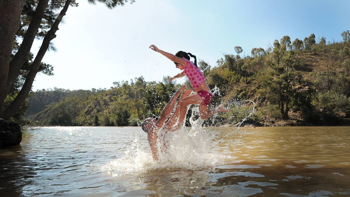 Casurina Sands is an ideal spot for a splash this summer. Picture: Andrew Sheargold
