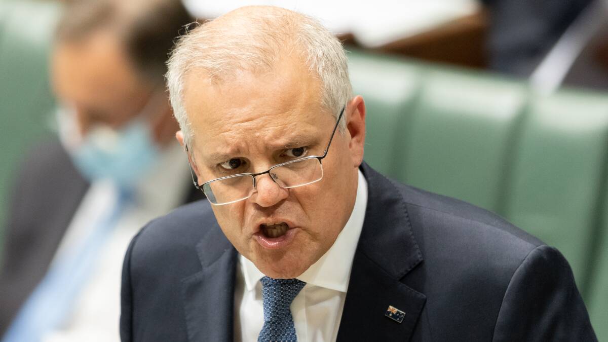 Scott Morrison has not delivered on his promise to legislate for an federal anti-corruption body. Picture: Sitthixay Ditthavong