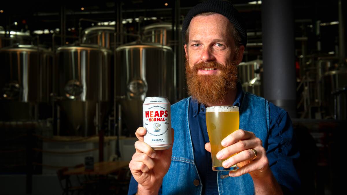 Co-founder and CEO of Heaps Normal Brewing, Andy Miller. Picture: Elesa Kurtz