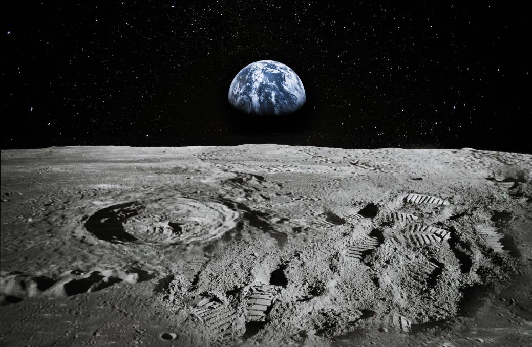 The action on Earth must be a mad sight for the moon. Picture: Shutterstock