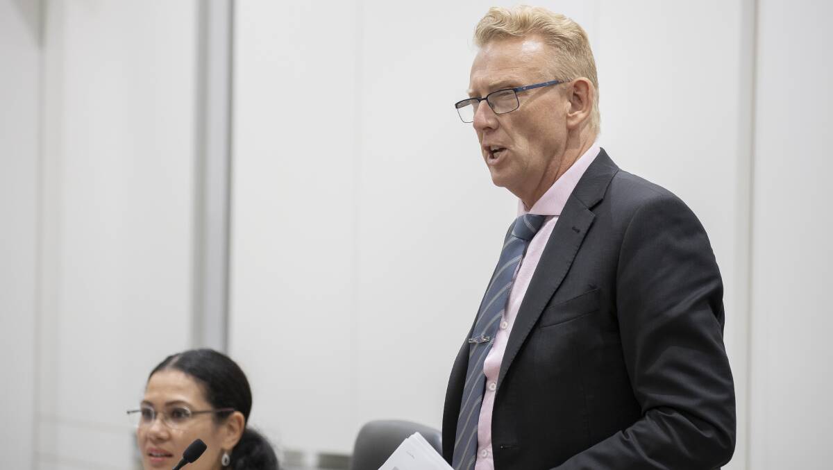 Liberals MLA Mark Parton. Picture: Sitthixay Ditthavong