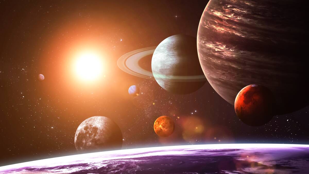 This month, five planets in our solar system will be aligned in the sky. Picture: Shutterstock 