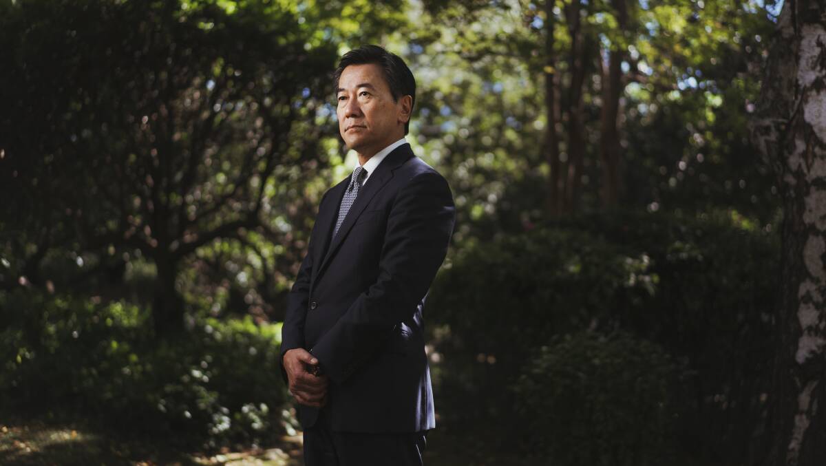 Japan's ambassador to Australia Shingo Yamagami. Picture by Dion Georgopoulos