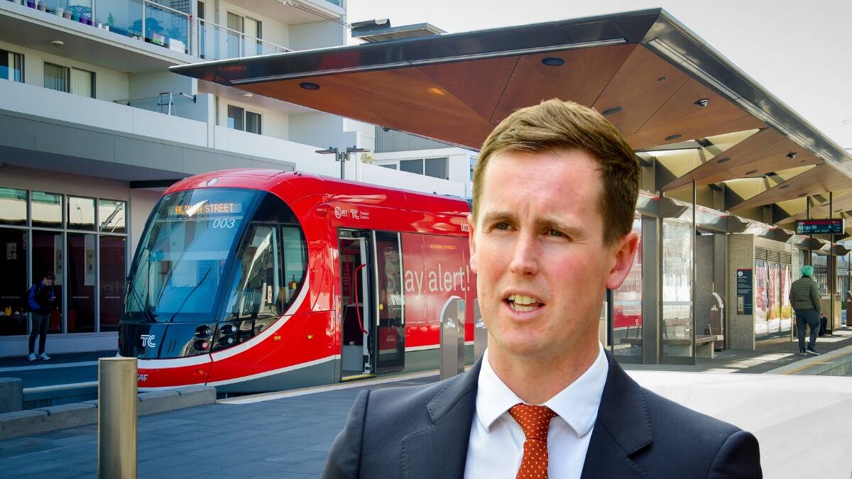 A growing city is going to need more transport options, says Transport Minister Chris Steel. Pictures by Elsa Kurtz
