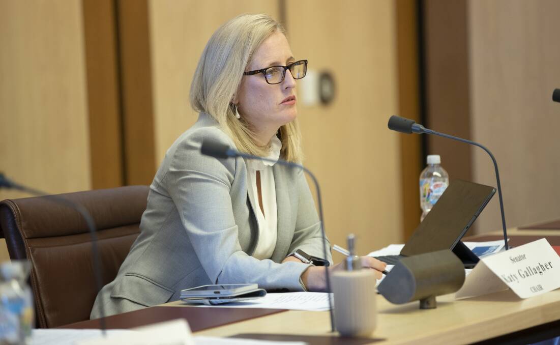 ACT Labor Senator Katy Gallagher is chairing the Senate's committee hearing in to the government's coronavirus response. Picture: Sitthixay Ditthavong