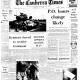 The front page of The Canberra Times on July 5, 1967.