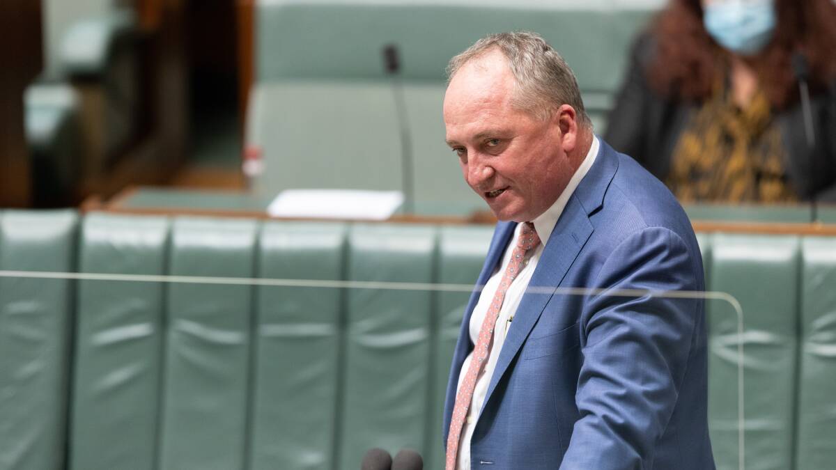 The Nationals leader Barnaby Joyce. Picture: Sitthixay Ditthavong