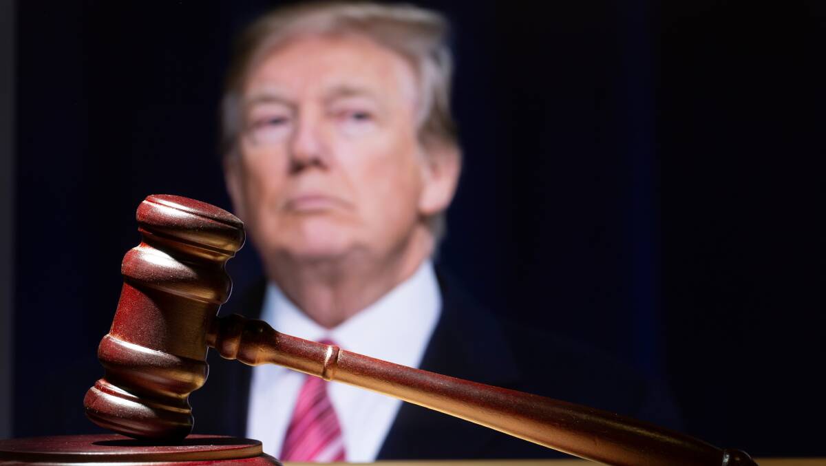 Donald Trump's legal woes have not slowed the former president's re-election bid. Picture Shutterstock