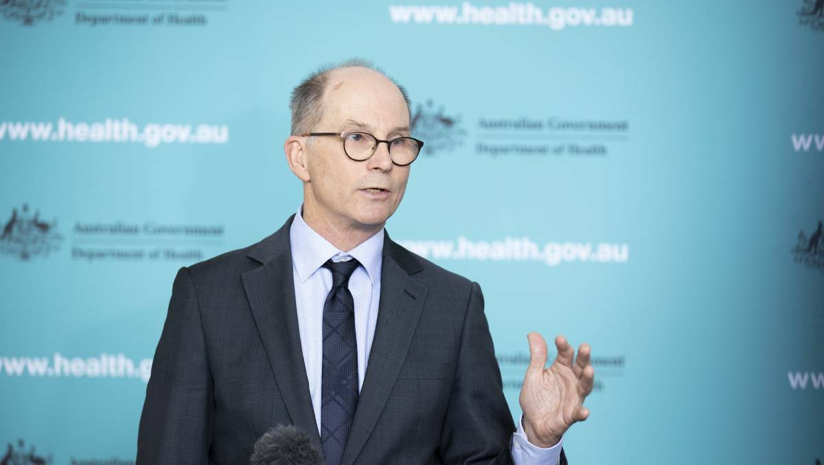 Deputy Chief Medical Officer Paul Kelly. Picture: Sitthixay Ditthavong