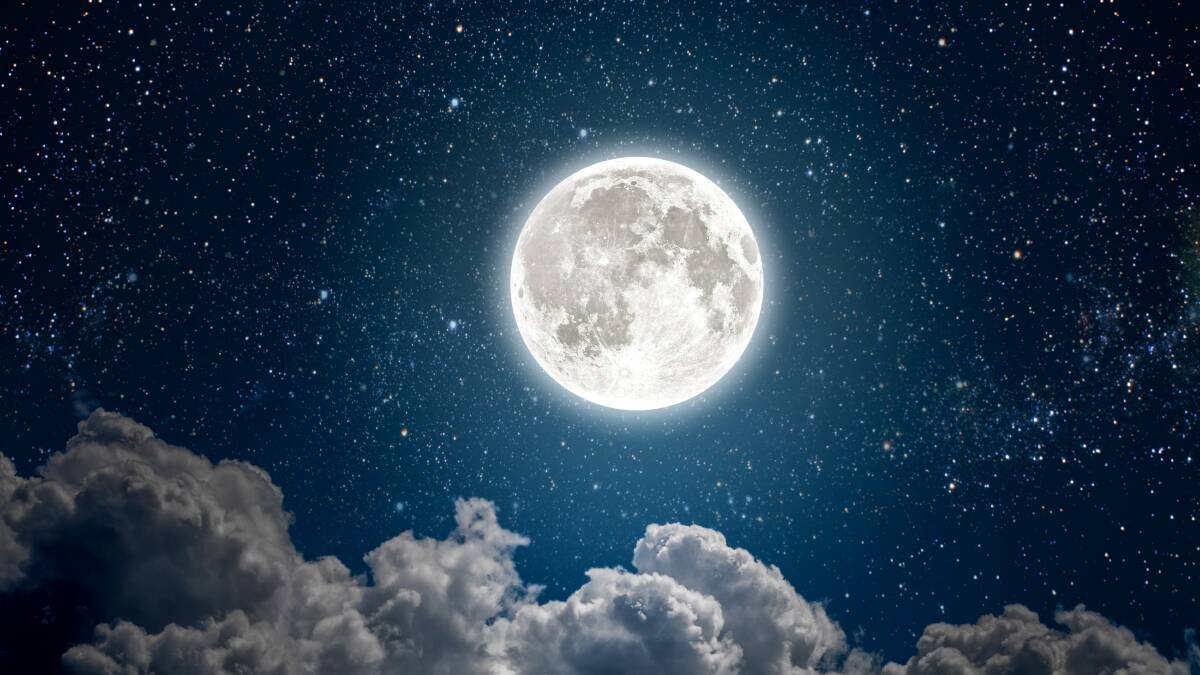 Our moon is a treasured part of the night sky. Picture by Shutterstock