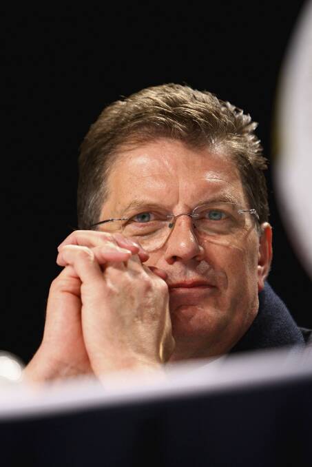 Then Victorian Premier Ted Baillieu in October 2011. Picture: Getty Images