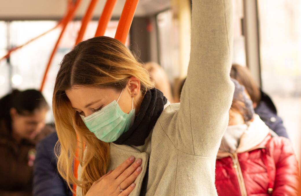Wearing a mask in crowded places can help the most vulnerable. Picture Shutterstock