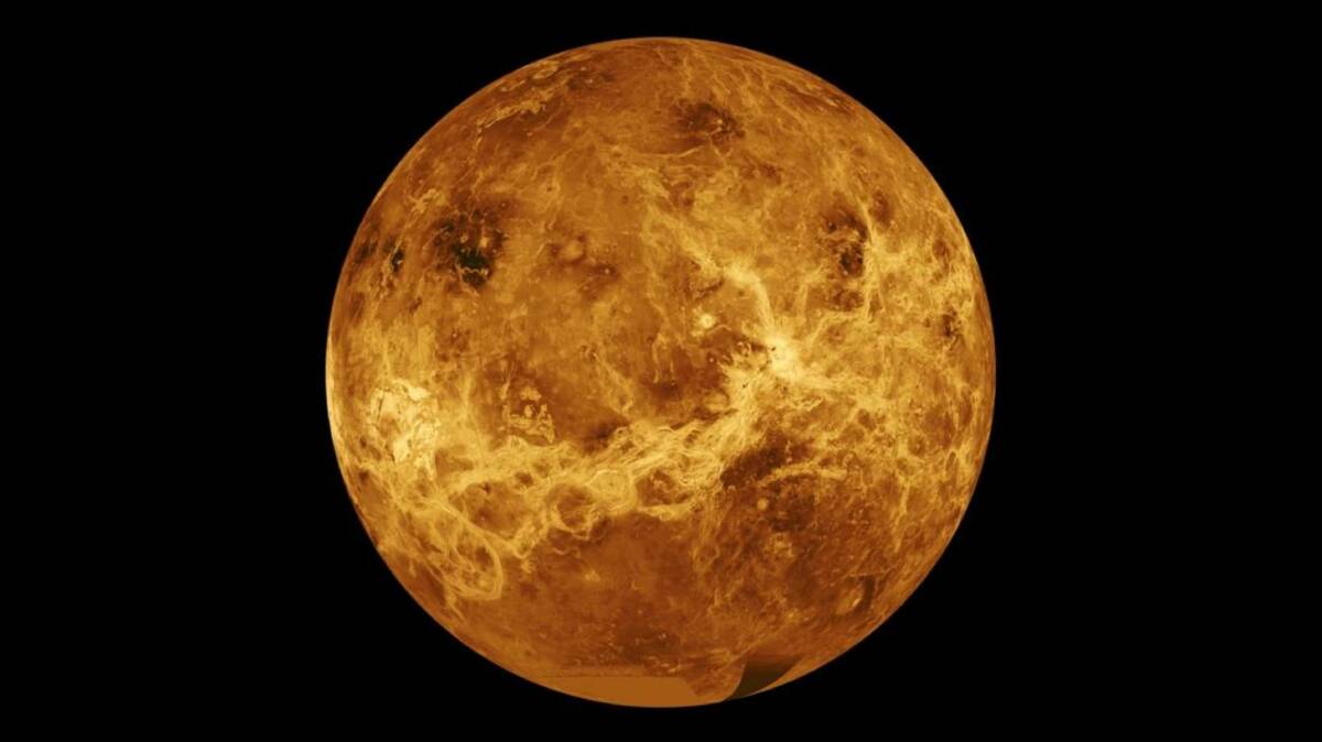 The surface of Venus, the second-closest planet to the sun in our Solar System. Picture by NASA