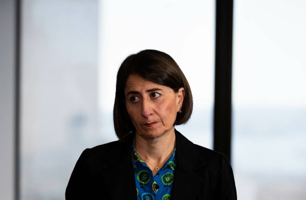 NSW Premier Gladys Berejiklian in Sydney on December 18. Picture: Getty Images