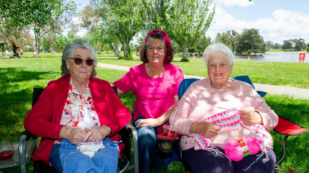 Mary Read of Palmerston, Maryann Middleton of Carwoola and Margaret Johnson of Queanbeyan.