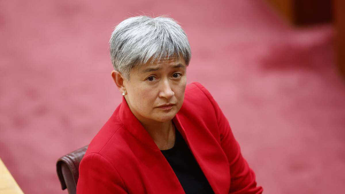 Minister for Foreign Affairs Penny Wong. Picture by Keegan Carroll