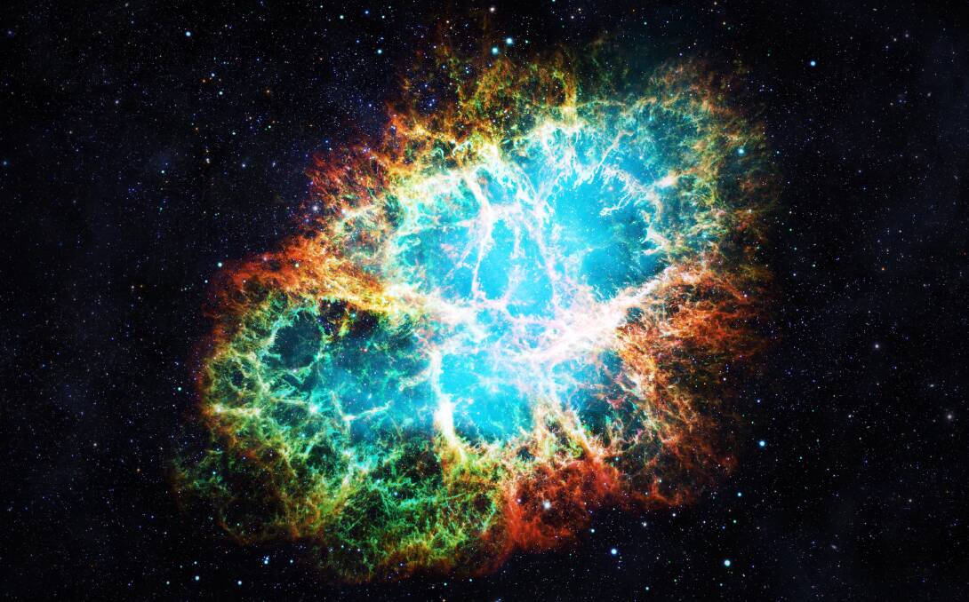 The Crab Nebula. Elements of this Image were furnished by NASA. Picture: Shutterstock