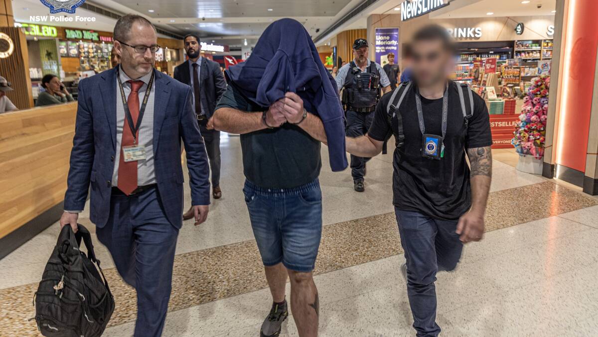 A 41-year-old Goulburn man was arrested in a Fremantle hotel, but has been extradited to NSW by Sex Crimes detectives on April 26. Picture by NSW Police
