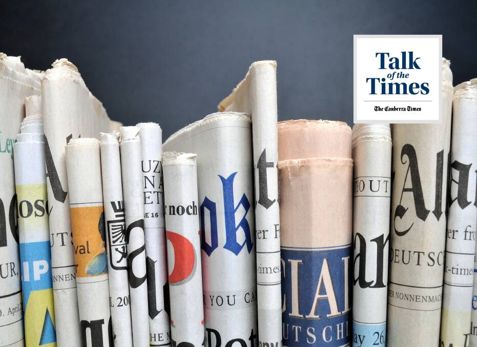 This week's episode of Talk of the Times in more introspective, looking at what has or hasn't changed within the media in the past two decades. Picture: Shutterstock
