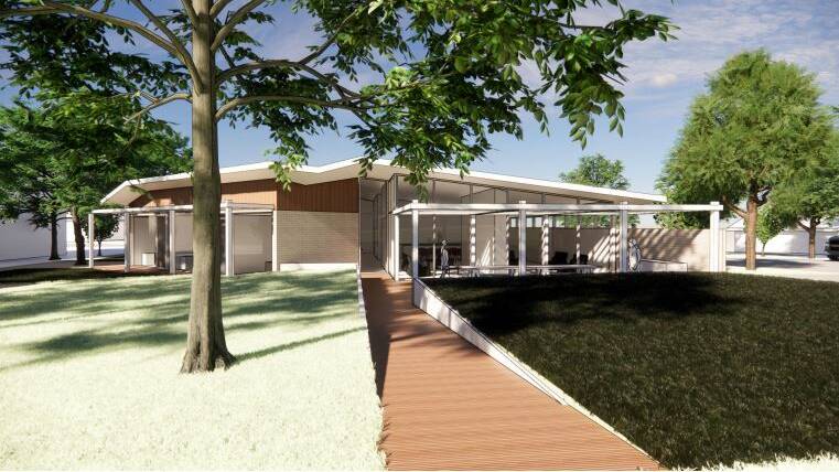 An architect's design for the centre. Picture: Supplied