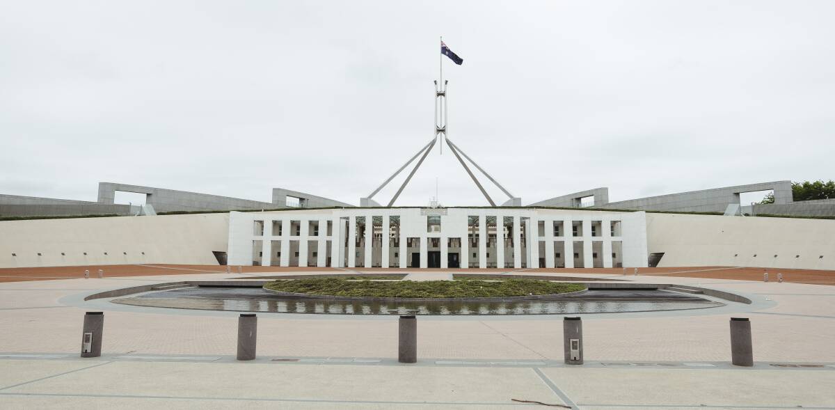 Parliament House has been missing visits from students. Picture: Dion Georgopoulos