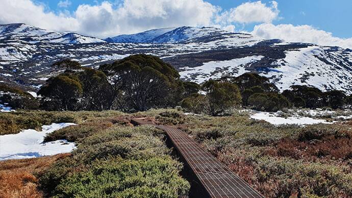 A new walkway near Mount Twynam. Picture: NSW Department of Planning, Industry and Environment