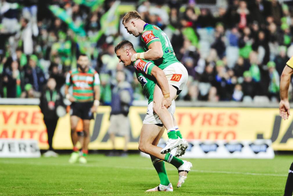 The Raiders need to put Jack Wighton on their back for a change. Picture: Dion Georgopoulos