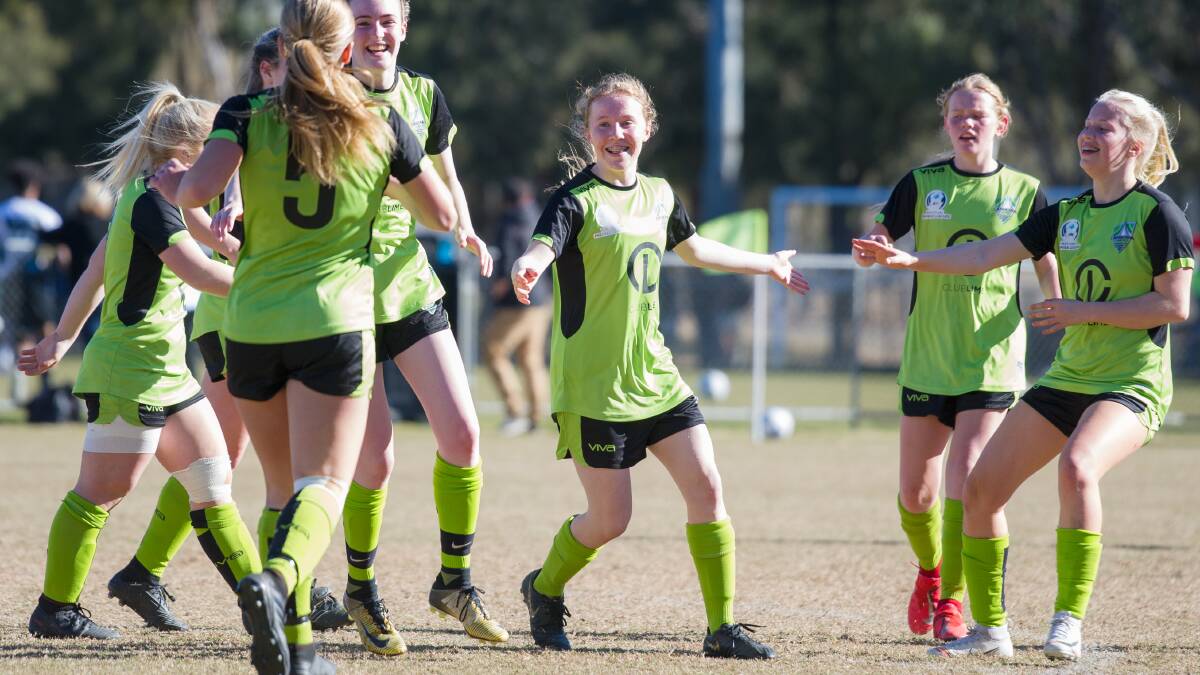 Canberra United have re-signed Sasha Grove for two-years. Picture: Elesa Kurtz