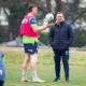 Raiders coach Ricky Stuart could have a couple of new trick plays up his sleeve after his week off due to suspension. Picture: Elesa Kurtz