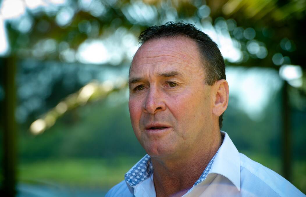 Raiders coach Ricky Stuart talked with his players about ensuring they had a low profile going into the season. Picture: Elesa Kurtz