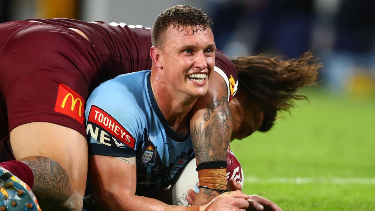Raiders five-eighth Jack Wighton is in the mix for the Blues. Picture: Getty Images