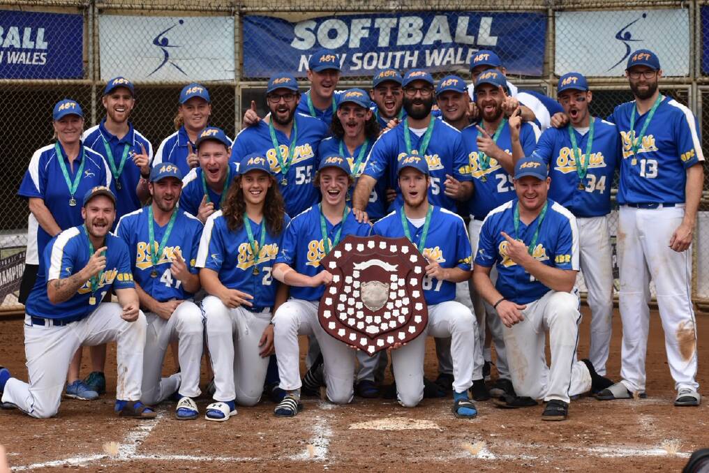 The ACT 89ers have won the John Reid Shield a record 17th time. Picture: Softball NSW 