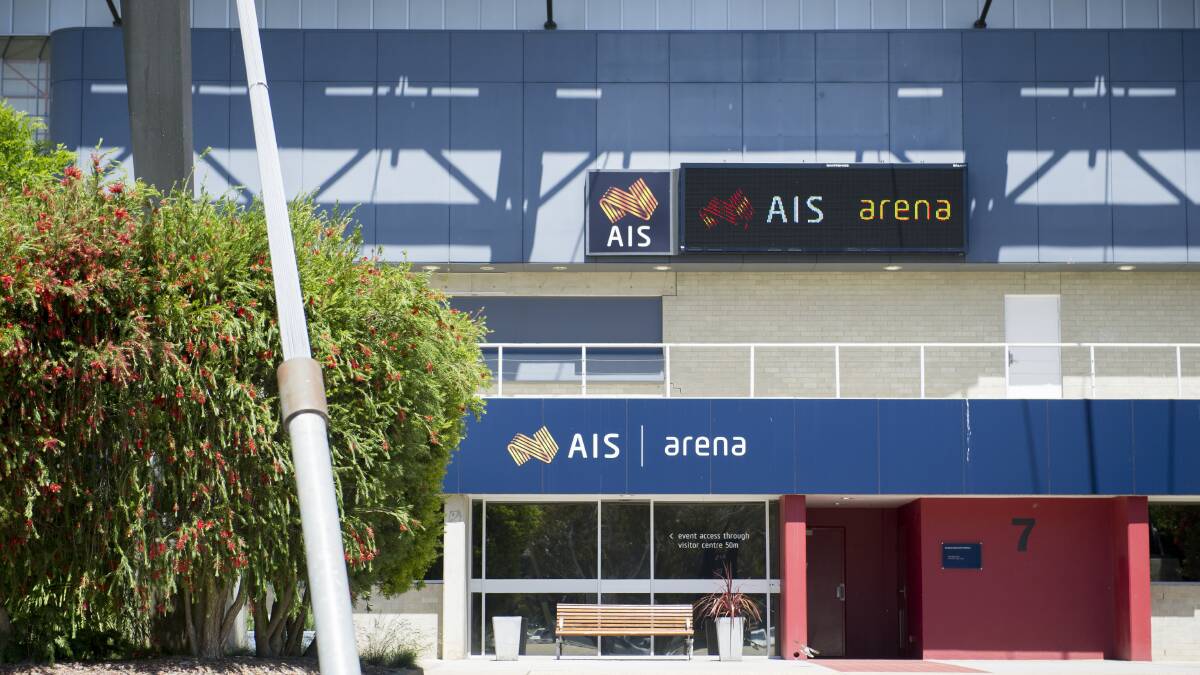 The AIS Arena. Picture by Jay Cronan