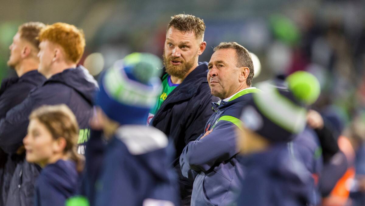 Raiders coach Ricky coach Ricky Stuart wants to achieve just one more thing. Picture: Sitthixay Ditthavong
