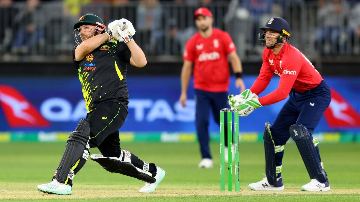 Australia captain Aaron Finch will return to his usual opening role in Canberra on Wednesday. Picture Getty Images