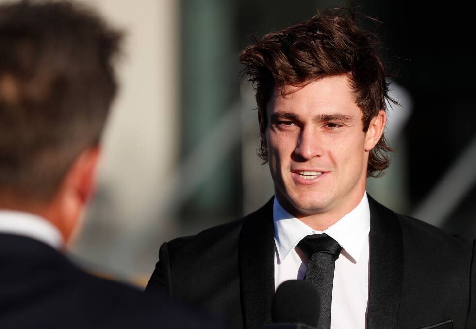 Saints onballer Jack Steele has joined Canberra AFL royalty. Picture: Getty Images