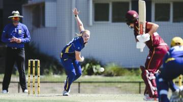 Meteors allrounder Olivia Porter's hoping to make her WBBL debut for the Thunder this summer. Picture: Dion Georgopoulos