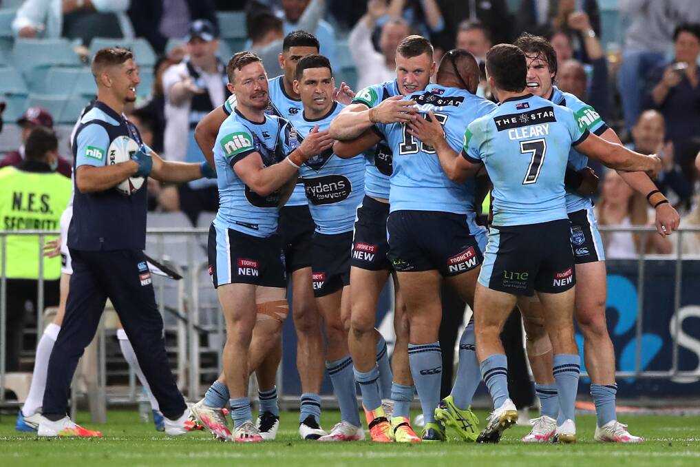 Canberra Stadium's still in the hunt to host the Origin series opener. Picture: Getty Images