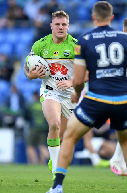 Ryan Sutton says the Canberra Raiders are building towards the NRL finals. Picture: NRL Imagery
