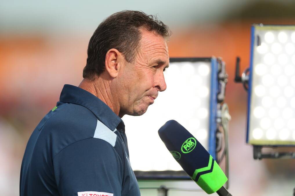 Raiders coach Ricky Stuart says they need to stick together to get through their rough patch. Picture: Getty Images